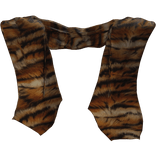 1.0 Realistic Vkei Emo Scarf In Tiger Print 