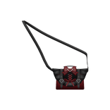 1.0 red black jirai kei cute crossbody bag purse