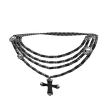 1.0 Silver cross chain