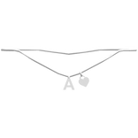1.0 silver white A initial