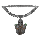 1.0 sliver money man chain