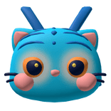 [ 1.0 VER. ] Circle Eye Derpy the Tiger Backpack