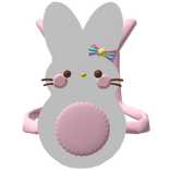 [ 1.0 VER. ] White Easter Bunny Backpack