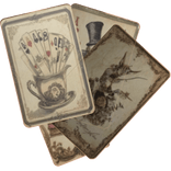 1.0 vintage card stack