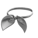1.0 White Bow Tie
