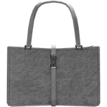 [1.0] White Leather Tote Bag