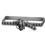 (1.0) White Serpent Skull Belt