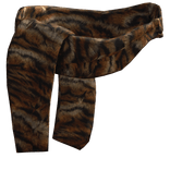 1.0 Winter Wrapped Emo Vkei Scarf Tiger Print