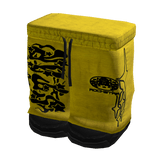 1.0 YELLOW ROCKSTAR STARSHINE SWEATPANTS