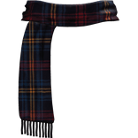 1.0🌌Y2K Vintage Vkei Blue Plaid Wool Scarf🌌