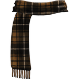 1.0🐝Y2K Vintage Vkei Yellow Plaid Wool Scarf🐝