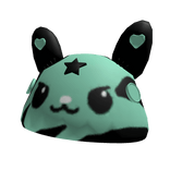 [1/1] Tiger Cyan Star Beanie