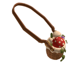 キノコどっさりショルダーバッグ（チビキャラ用）