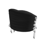 サイドレースアップトップス（黒）