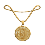14K Gold VirginMary 