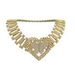 14k Heart Rolex Chain 
