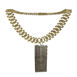 14k Rolex Chain with 100 Bill Pendant