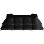 ♡ black valentines cutesy heart skirt