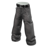 Grunge Classic Jeans in White