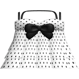 ୨୧ pretty ruffled polka dot long dress in white