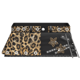 cute streetwear leopard star skirt 3.0