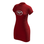 ☆ Classic Maroon T-shirt Dress