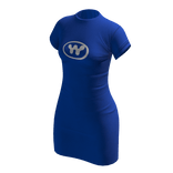 ☆ Classic Blue T-shirt Dress