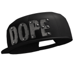 2000s Black Scene DOPE snapback Tilted