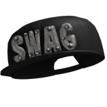 2000s Black Scene SWAG snapback Tilted