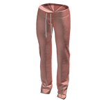2000s Bootcut Sweatpants in Coral