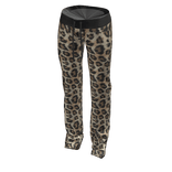 2000s Bootcut Sweatpants in Leopard