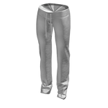 2000s Bootcut Sweatpants in White