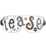 2000s Glitter Scene Tease Shades (Silver Leopard)