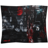 2000s Goth Red Vamp Evade Yabujin Brick Background