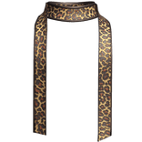2000s Leopard Print Scarf Y2K