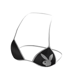 2000s mcbling bunny bikini ✦ black ver.