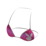 2000s mcbling bunny bikini ✦ hot pink ver.