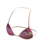 2000s mcbling bunny bikini ✦ pink & gold ver.