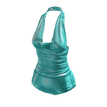 2000s One Peice Bathing Suit In Teal