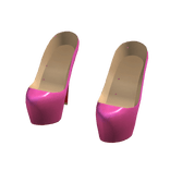 2000s Platform Stiletto Heels in Hot Pink