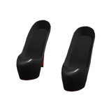 2000s Platform Stiletto High Heels in Full Black