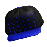 2000s star cap blue
