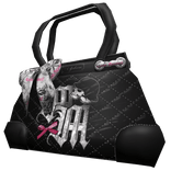 2000s Trashy Mcbling Mulisha Purse (White)