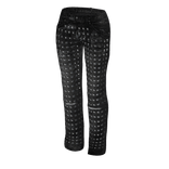 2003 hedi waxed studded jeans