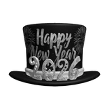 2026 New Year Top Hat