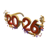 2026 New Years Glasses