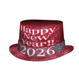 2026 New Years Top Hat