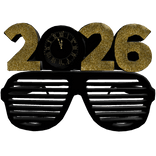 2026 NewYears ~ Black Shutter Shades