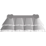 ♡ pink valentines cutesy heart mini skirt