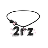 2rz Black Necklace
